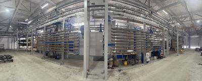 Новая линия запущена на производстве предприятия Индустриального района г.Барнаула «Алтай-Тент»