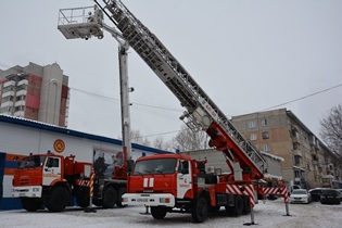 В Барнауле после ремонта торжественно открыли пожарную часть