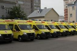 Медучреждения Алтайского края получили 17 реанимобилей