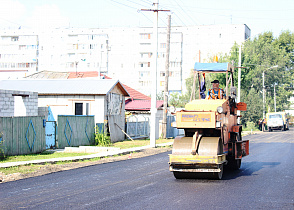 Барнаульские дорожники завершили ремонт улицы Волгоградской