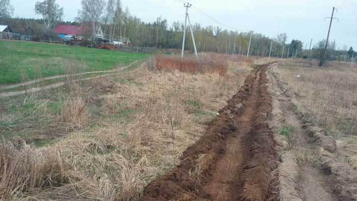 В пригороде ведутся работы по противопожарной опашке 