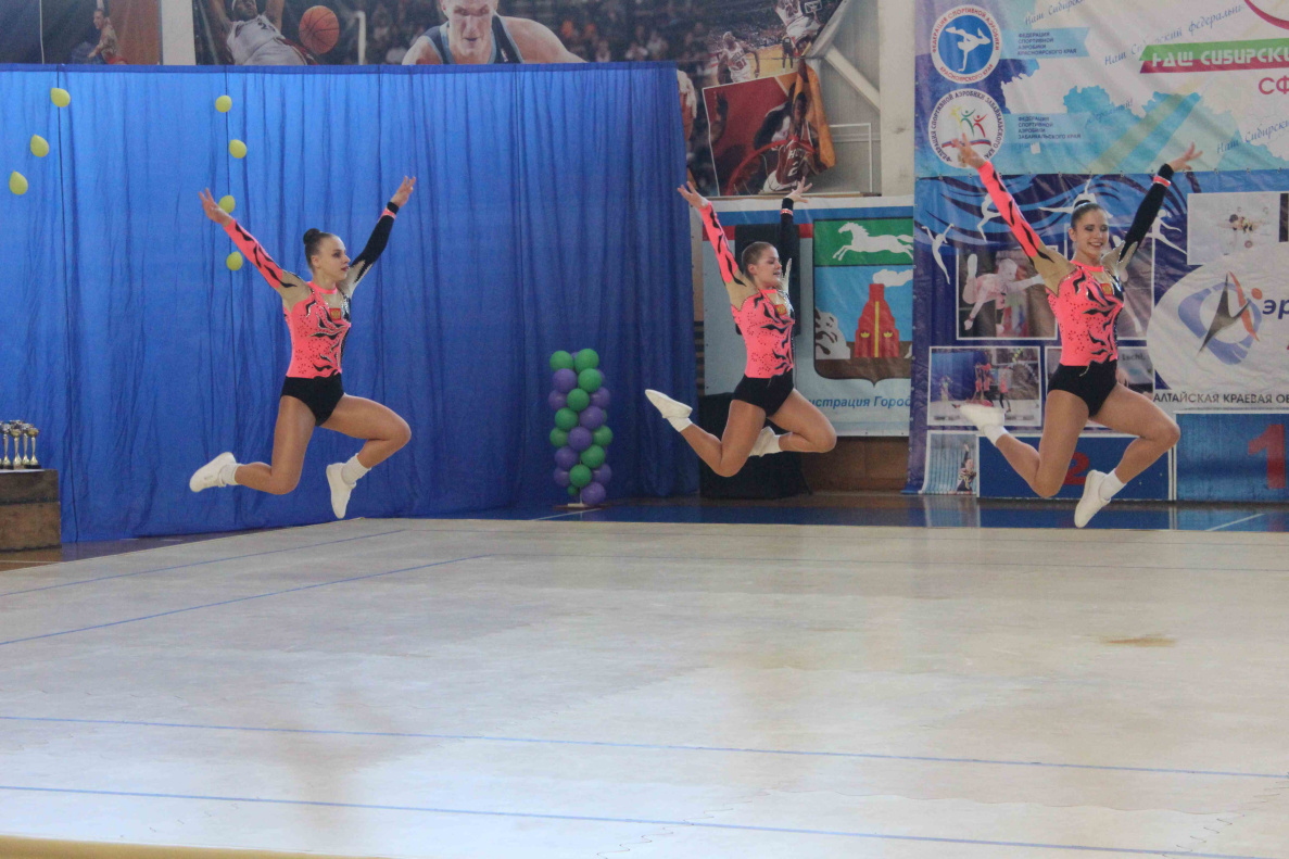 В Барнауле стартовали Всероссийские соревнования по спортивной аэробике 