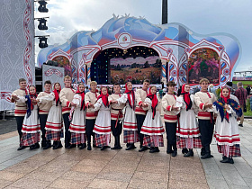 Танцевальный коллектив из Барнаула выступил на фестивале славянского искусства в Москве 