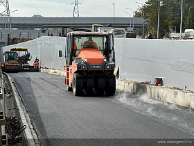 В Барнауле к концу сентября завершат обустройство тоннеля на новой транспортной развязке