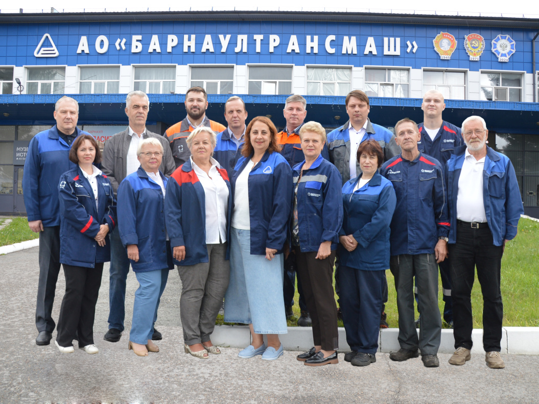 Коллектив компании «Барнаултрансмаш» занесен на районную Доску Почета 