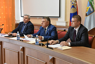 В городской администрации прошло заседание Общественной палаты города Барнаула IV созыва   