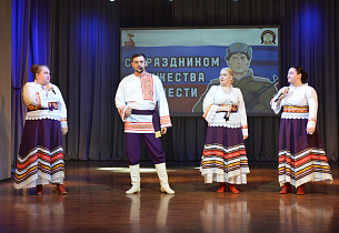 В Доме культуры «Октябрьский» состоялось праздничное мероприятие, посвящённое Дню защитника Отечества
