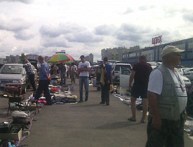 «Барахолка на Балтийской» переехала на постоянное место