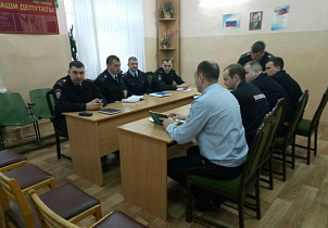 Участковые уполномоченные полиции отчитались перед населением