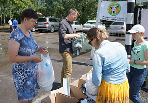 Почти 900 килограммов стекла, металла и бумаги сдали барнаульцы на вторичную переработку