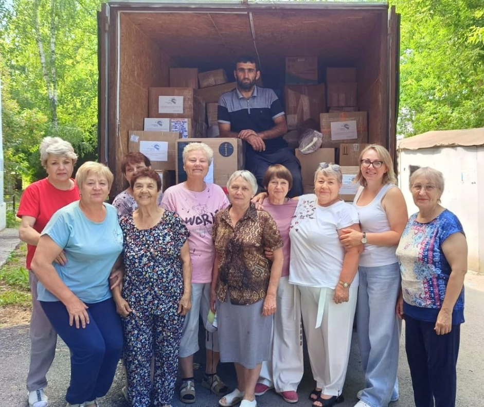 Волонтеры ТОС Западного микрорайона осуществили очередную отгрузку гуманитарной помощи для бойцов, участвующих в спецоперации