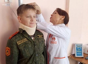 Воспитанникам Барнаульского кадетского корпуса рассказали о здоровом образе жизни 