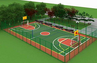 По программе инициативного бюджетирования в барнаульском детском саду №239 приступили к строительству спортивной площадки 