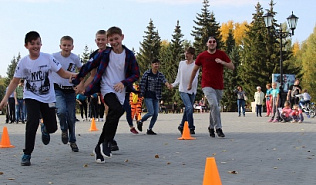 Акция, посвященная Европейской неделе мобильности и Дню отказа от автомобиля, прошла на пл.Мира 