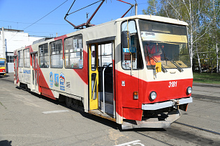 В Барнауле возобновилось движение трамваев  по проспекту Красноармейскому в прямом направлении