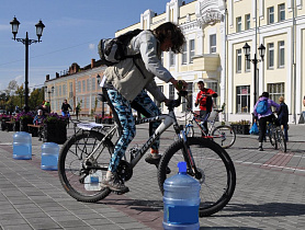 Акции, соревнования и велоквест - в Барнауле завершилась Европейская неделя мобильности﻿ 