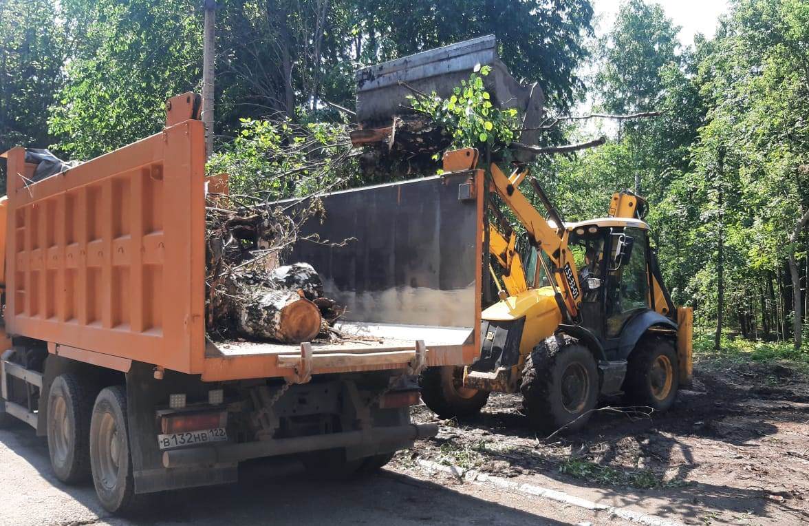 В п.Научный Городок завершается первый этап по благоустройству зеленой зоны