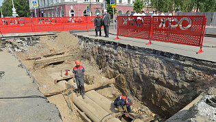 В связи с модернизацией тепловой сети 20 июня ограничат движение транспорта по чётной стороне пр-кта Ленина 