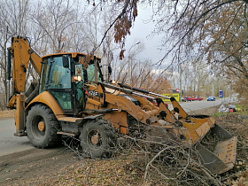 В садоводстве Барнаула «Ветеран-Лесное» убрали несанкционированную свалку мусора