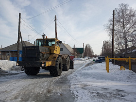 Во Власихе и поселке Лесной расчистили каналы для пропуска талых и паводковых вод