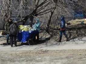 В Барнауле провели рейды по пресечению несанкционированной торговли на улицах Георгиева, Попова и Энтузиастов
