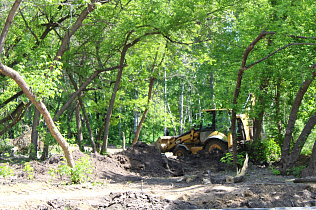 В Барнауле по нацпроекту продолжаются работы на общественных территориях 