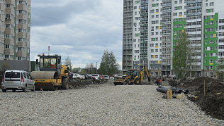 В Индустриальном районе ведется строительство дороги по улице Балтийской