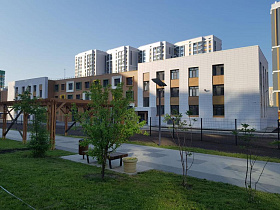 В Барнауле завершается строительство детского сада №282 по адресу: Павловский тракт,170