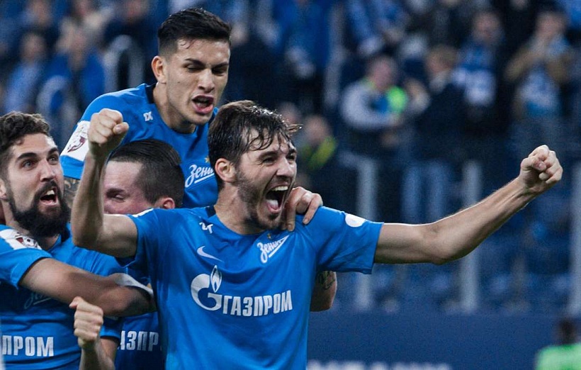 Александр Ерохин забил четыре мяча за «Зенит»