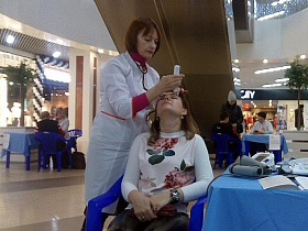 В барнаульском торговом центре желающим проведут обследование специалисты Краевого центра медицинской профилактики