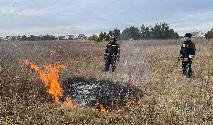 В районе на пригородной территории организованы мероприятия по предупреждению ландшафтных пожаров
