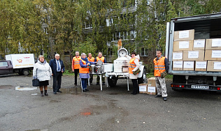 Тактико-специальные учения провели с передвижным пунктом питания в Барнауле