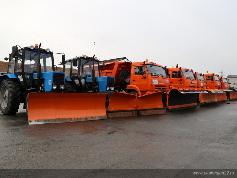 Федеральные трассы в Алтайском крае перевели на зимний режим эксплуатации