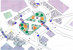 На разворотном кольце по улице Кулагина изменится схема движения транспорта