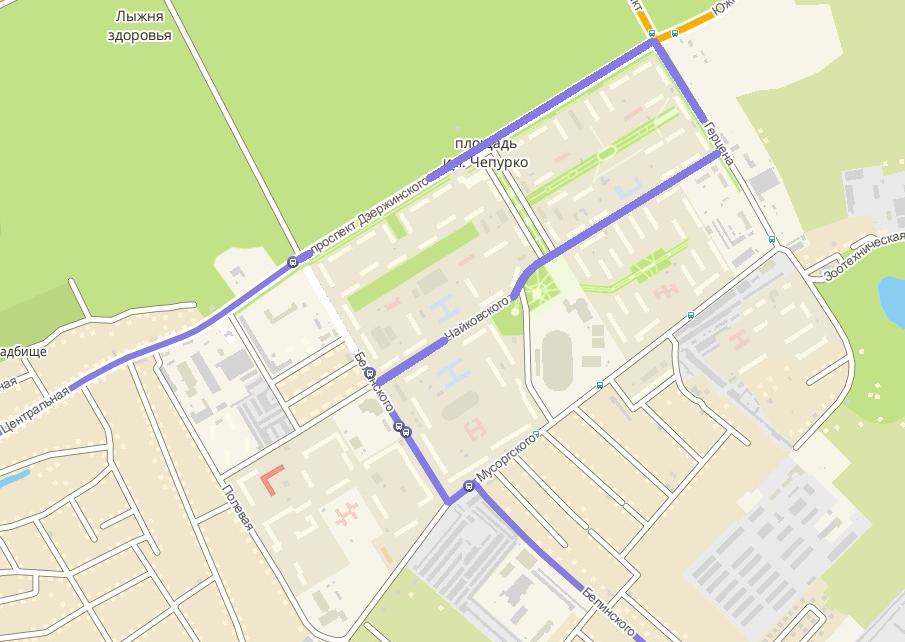 В Барнауле изменится схема автобусного маршрута №104ю