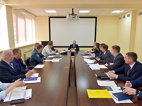 В администрации города прошло заседание комиссии по пропуску ледохода и паводковых вод