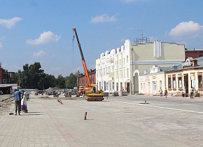 Работы по благоустройству улиц Льва Толстого и Малотобольской планируется завершить к 1 сентября