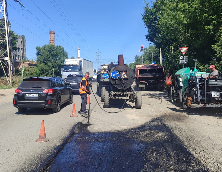 Ремонт дорог в Барнауле: работы ведутся в непрерывном режиме