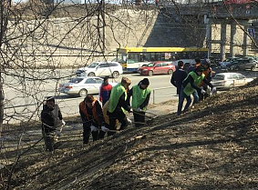 В Барнауле проводят цикл молодежных экологических акций
