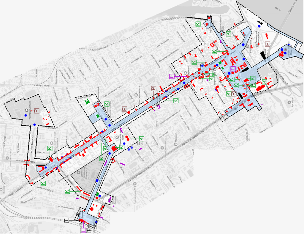 В Барнауле продолжается работа по определению границ туристского центра