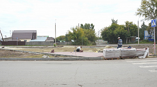 Разворотное кольцо по улице Кулагина реконструируют