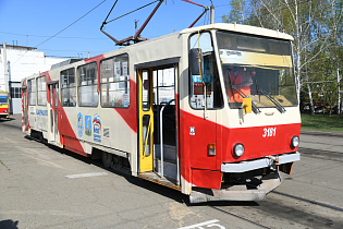В Барнауле открыто движение трамваев на узле пр-кта Красноармейского и улицы Анатолия