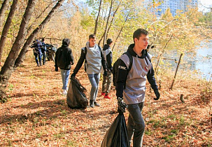 В Барнауле подвели итоги месячника осенней санитарной очистки и благоустройства 