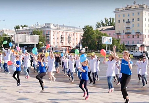 Праздник здоровья в центре Барнаула собрал горожан всех поколений