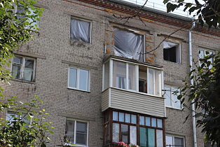 В доме по ул.Молодежной, 37 идут аварийно-восстановительные работы