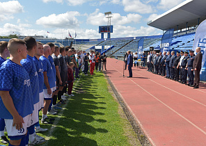 В Барнауле прошло торжественное награждение победителей V Кубка ВТБ по мини-футболу