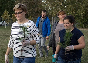В Барнауле начался экологический марафон «Зеленая волна»