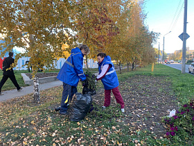 В Барнауле прошли первые «чистые четверги» в рамках месячника осенней санитарной очистки