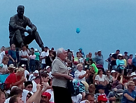 Барнаульские ветераны побывали на Шукшинском фестивале в Сростках