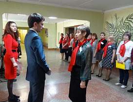 В школе №125 Барнаула провели тренировку по размещению эвакуированного населения